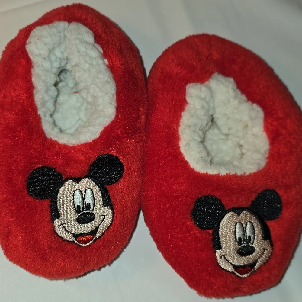 Disney Kids Mickey Mouse Slippers 6